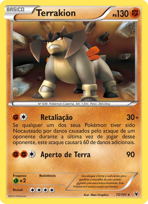 Terrakion · Vitórias Nobres