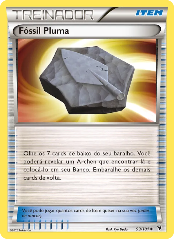 Fóssil Pluma · Vitórias Nobres