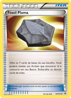 Fóssil Pluma