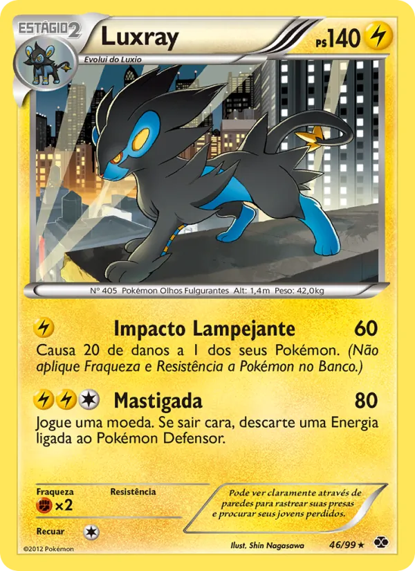 Luxray · Próximos Destinos