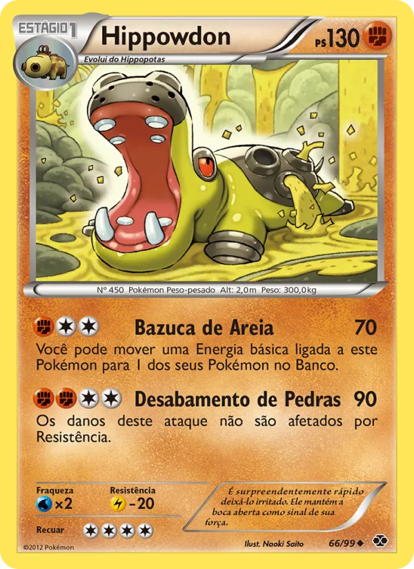 Hippowdon · Próximos Destinos