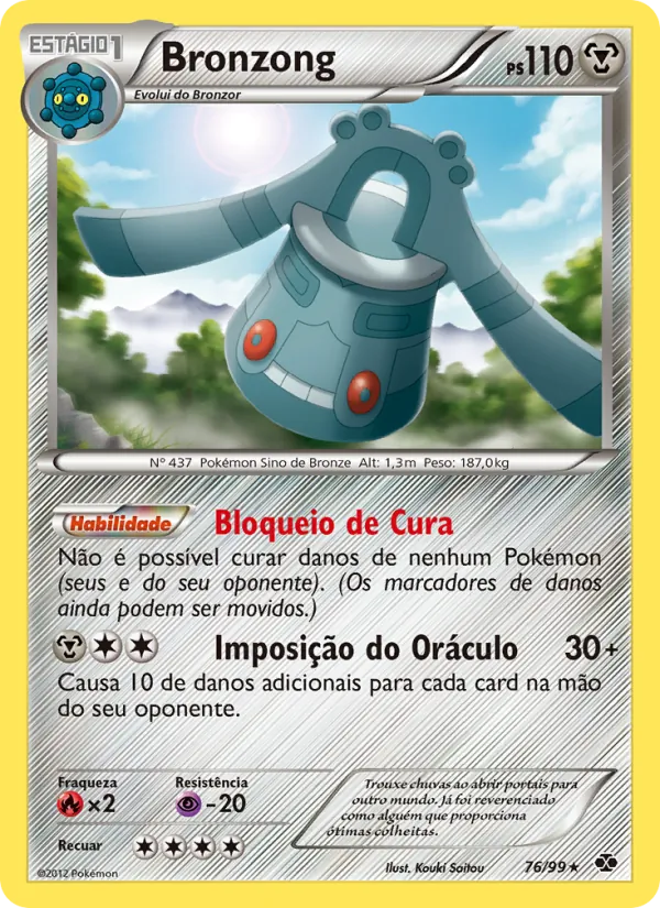Bronzong · Próximos Destinos