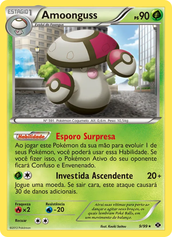 Amoonguss · Próximos Destinos