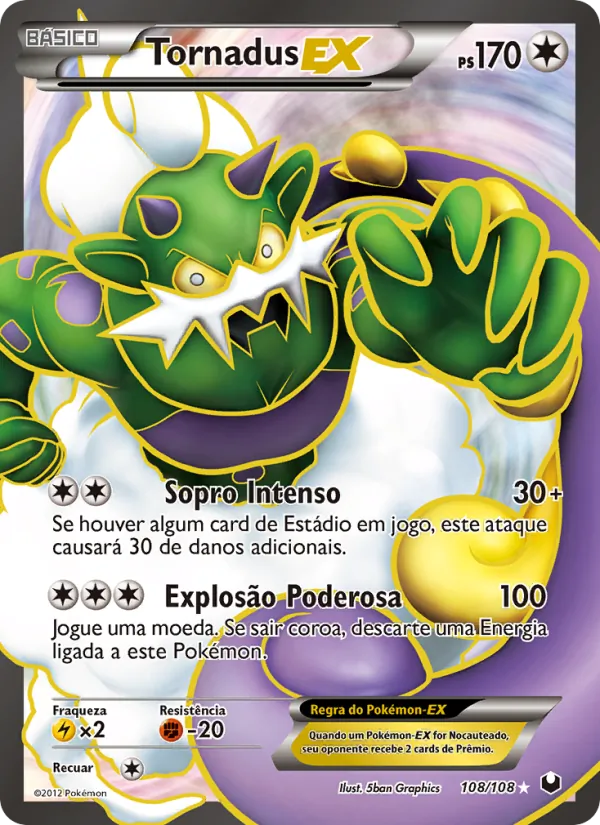 Tornadus-EX · Exploradores da Escuridão