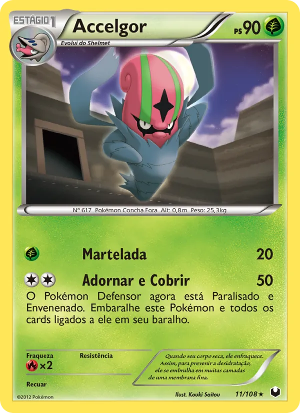 Accelgor · Exploradores da Escuridão