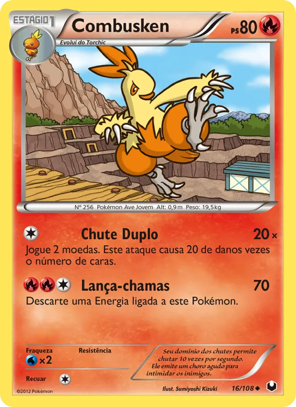 Combusken · Exploradores da Escuridão