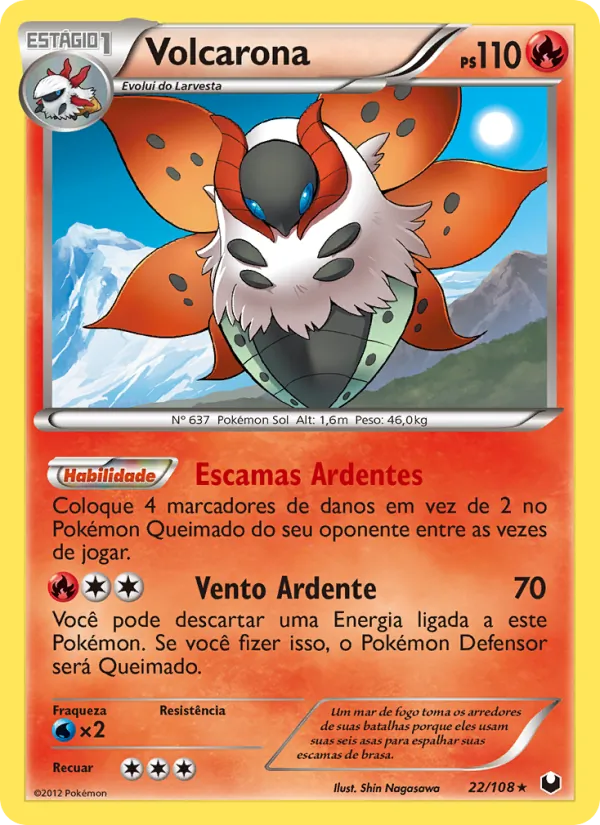 Volcarona · Exploradores da Escuridão