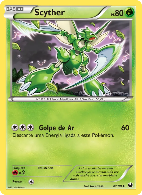 Scyther · Exploradores da Escuridão