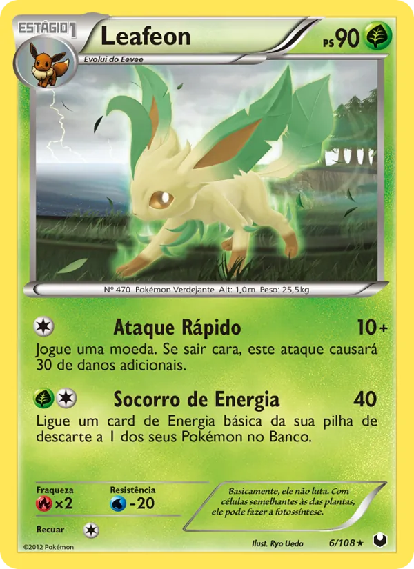 Leafeon · Exploradores da Escuridão