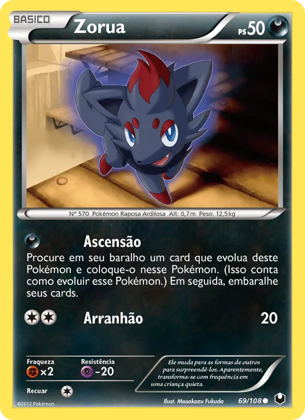 Zorua · Exploradores da Escuridão