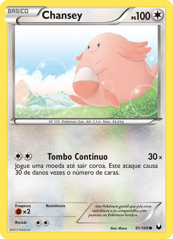 Chansey · Exploradores da Escuridão