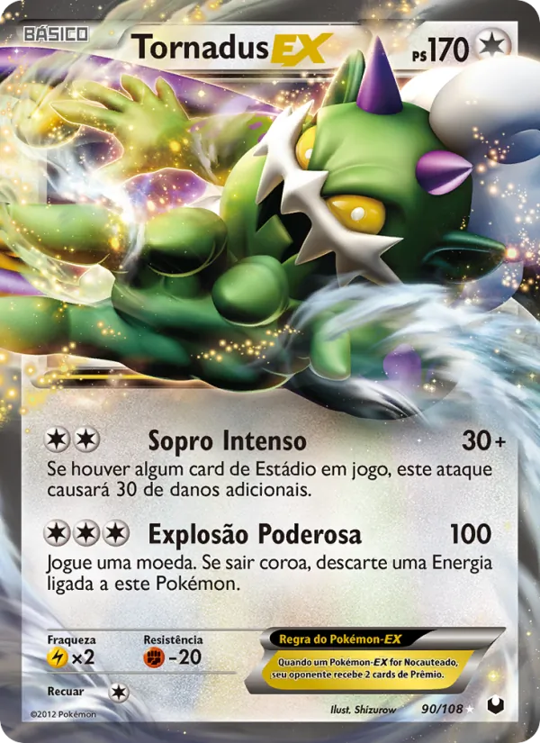 Tornadus-EX · Exploradores da Escuridão
