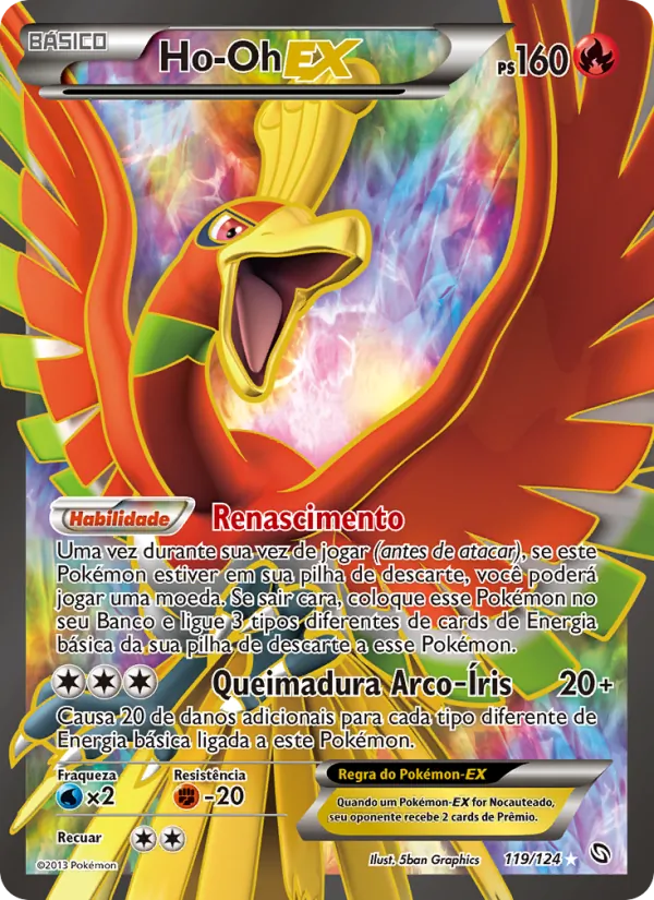 Ho-Oh-EX · Dragões Enaltecidos