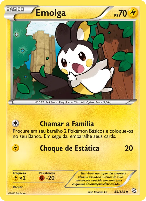 Emolga · Dragões Enaltecidos