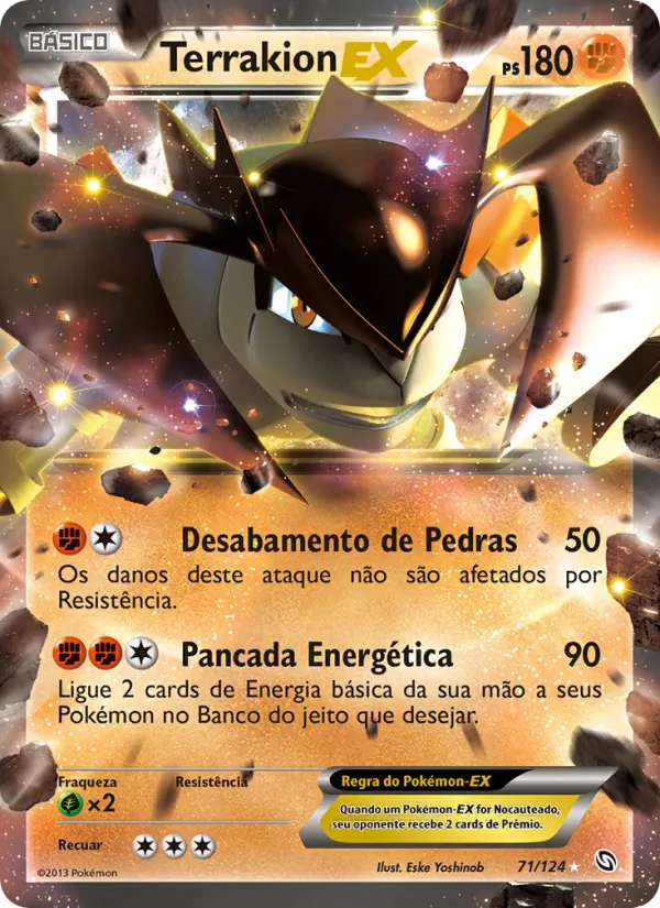 Terrakion-EX · Dragões Enaltecidos