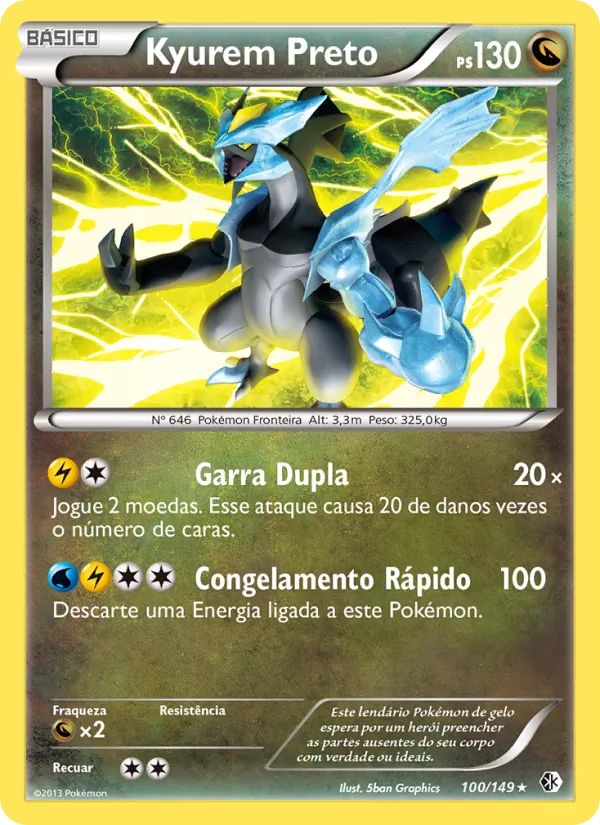 Kyurem Preto · Fronteiras Cruzadas