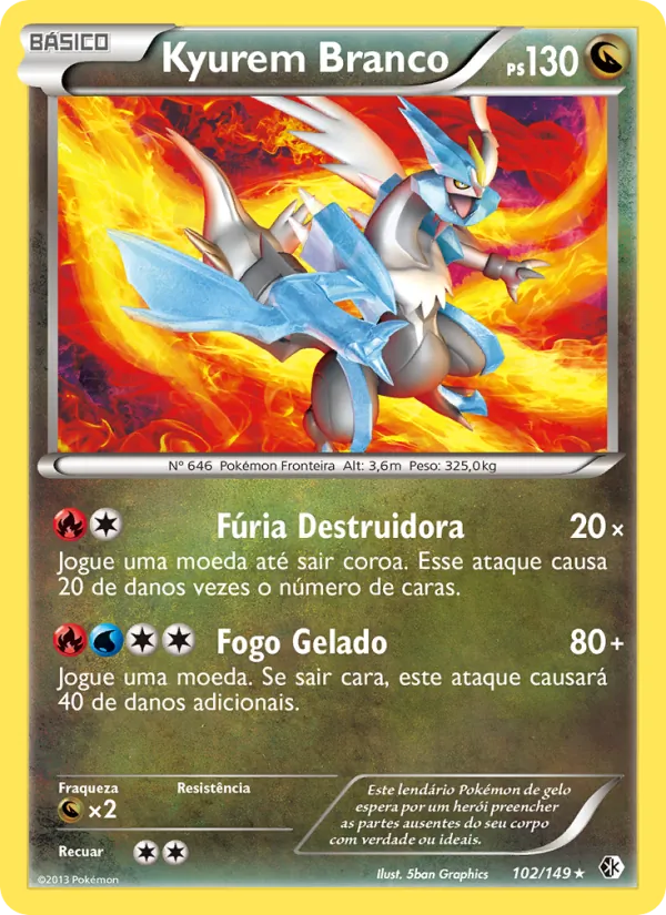 Kyurem Branco · Fronteiras Cruzadas
