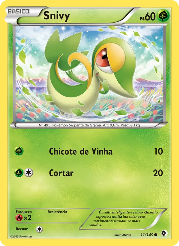 Snivy · Fronteiras Cruzadas
