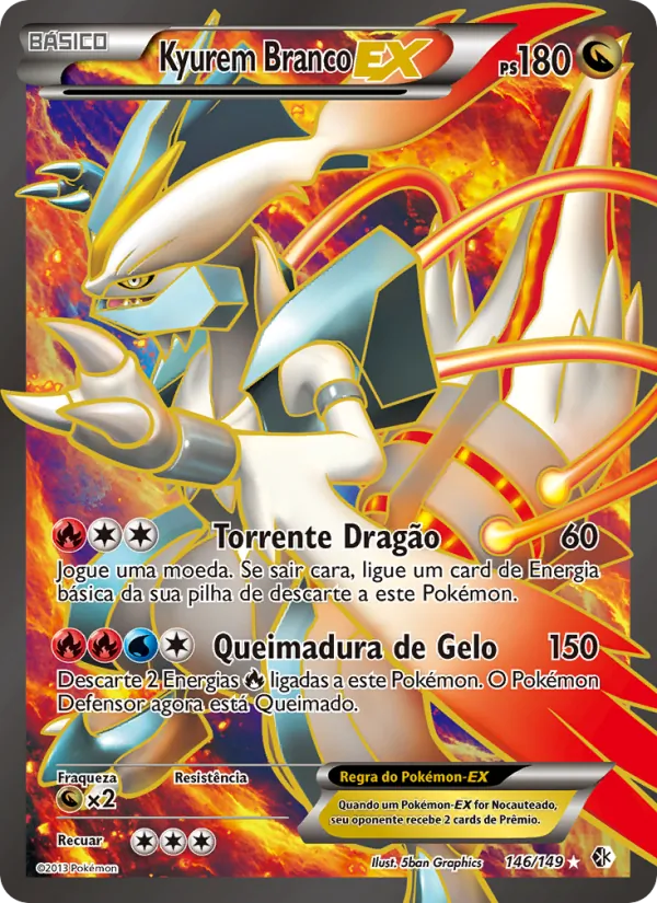 Kyurem Branco-EX · Fronteiras Cruzadas