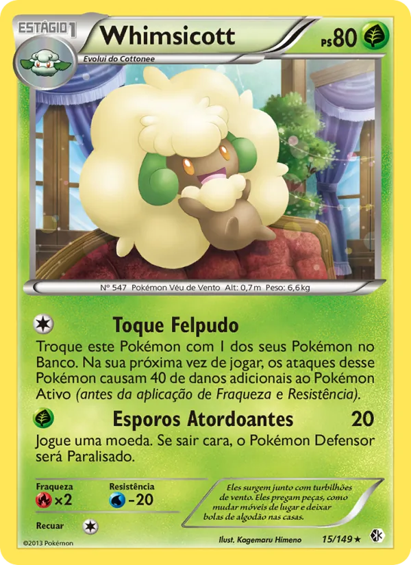 Whimsicott · Fronteiras Cruzadas