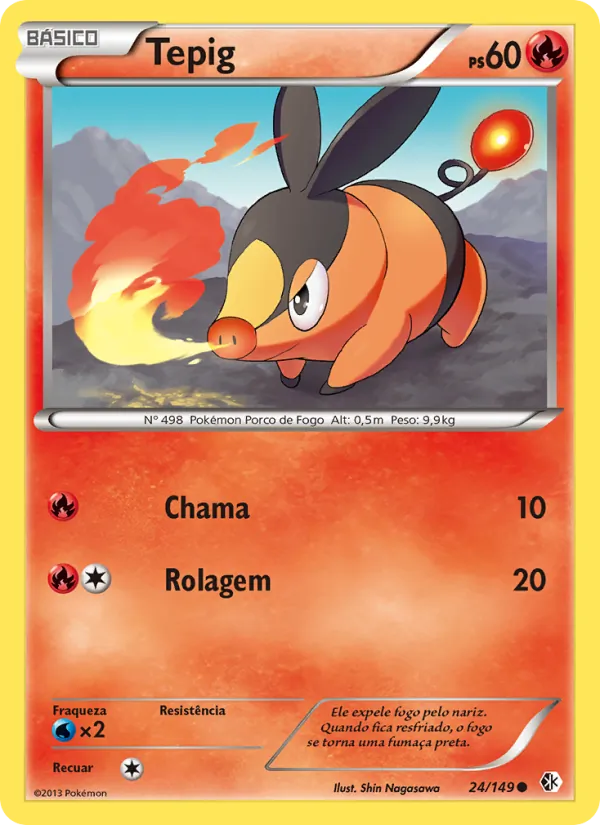 Tepig · Fronteiras Cruzadas