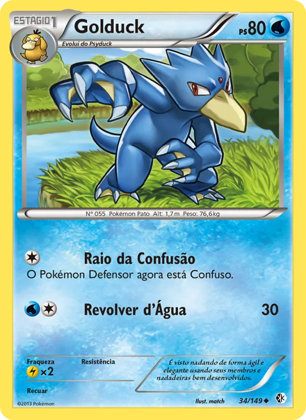 Golduck · Fronteiras Cruzadas
