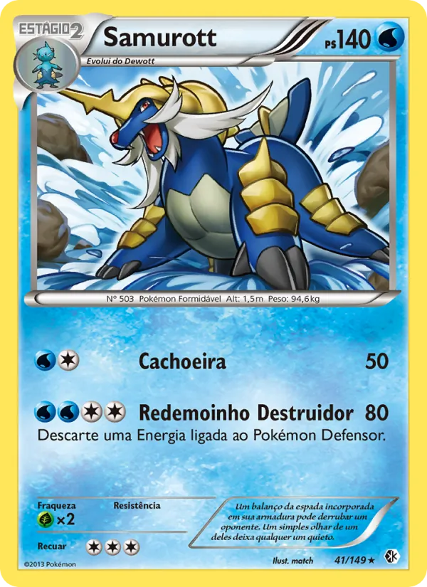 Samurott · Fronteiras Cruzadas