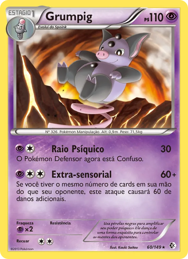 Grumpig · Fronteiras Cruzadas