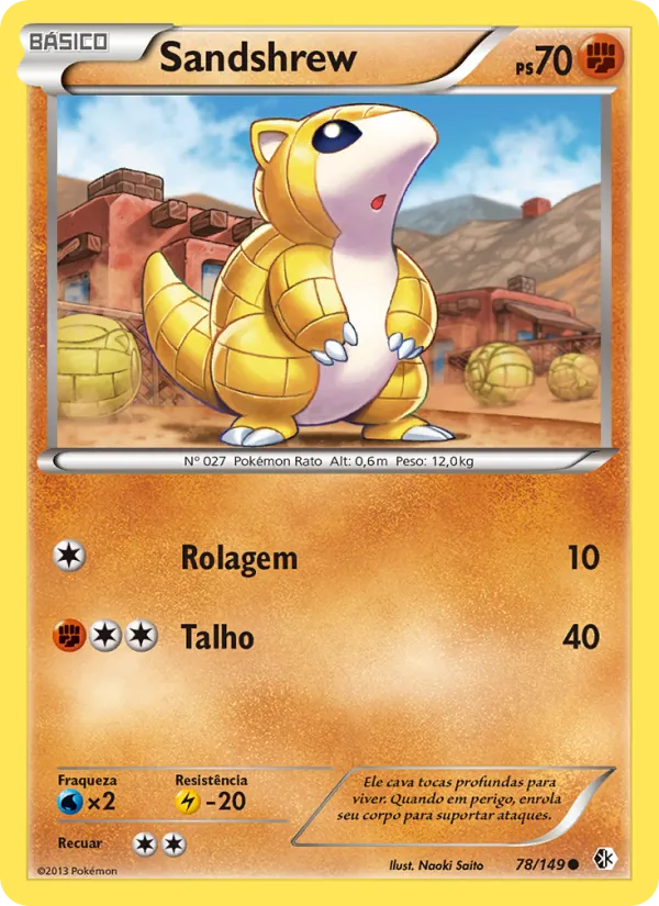 Sandshrew · Fronteiras Cruzadas
