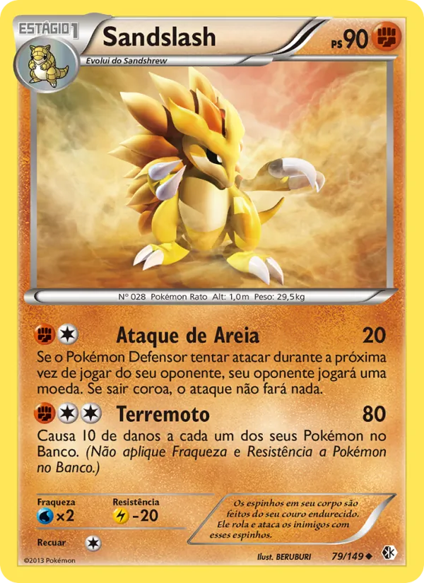 Sandslash · Fronteiras Cruzadas