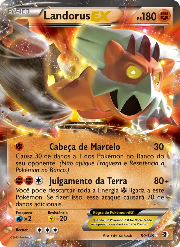 Landorus-EX · Fronteiras Cruzadas