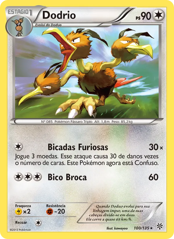 Dodrio · Tempestade de Plasma