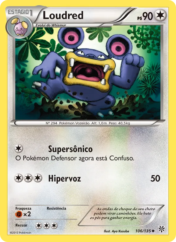 Loudred · Tempestade de Plasma