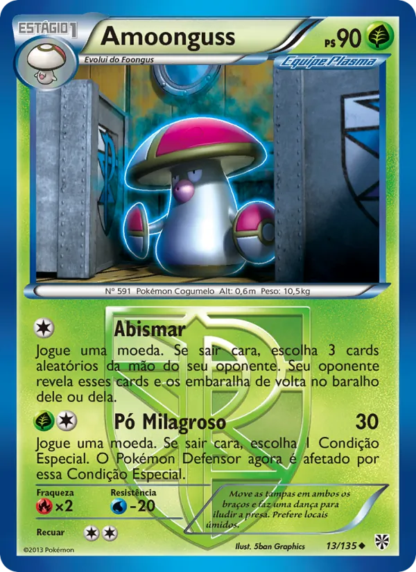 Amoonguss · Tempestade de Plasma
