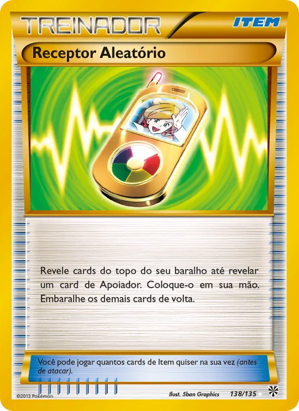 Receptor Aleatório · Tempestade de Plasma