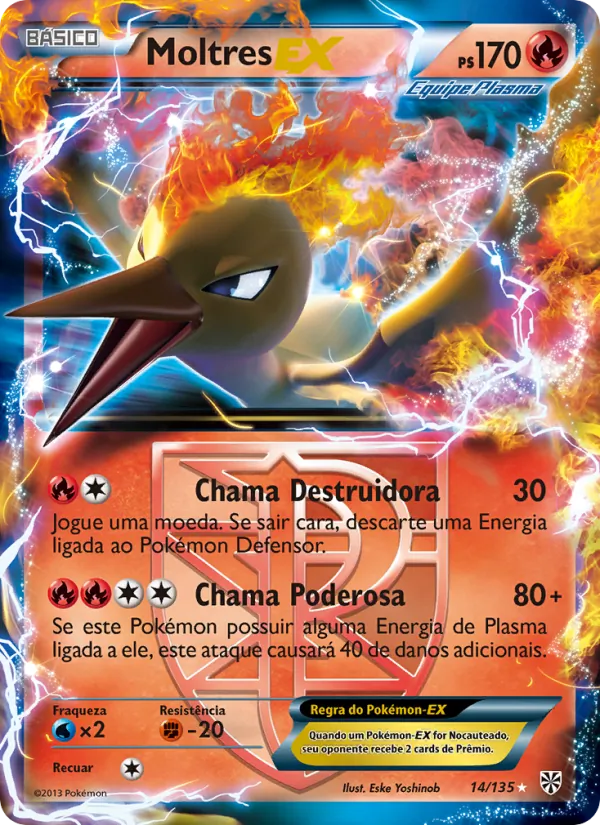 Moltres-EX · Tempestade de Plasma