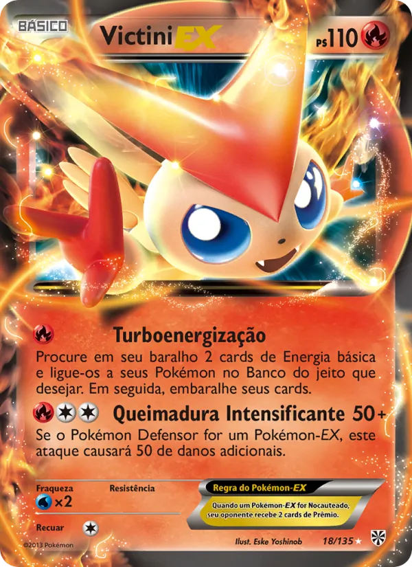 Victini-EX · Tempestade de Plasma