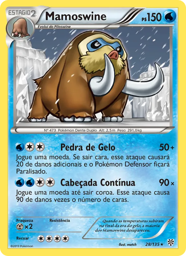 Mamoswine · Tempestade de Plasma