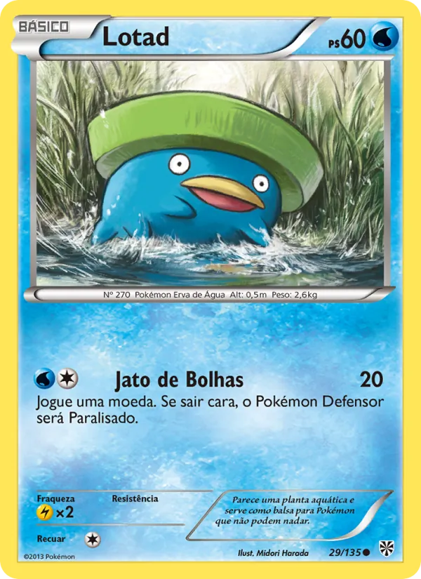 Lotad · Tempestade de Plasma