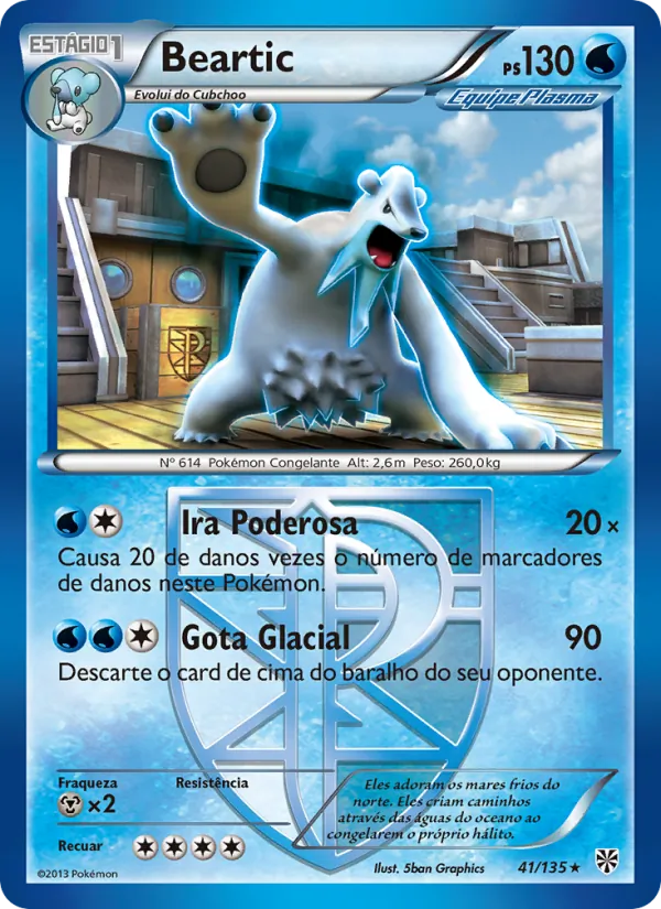 Beartic · Tempestade de Plasma