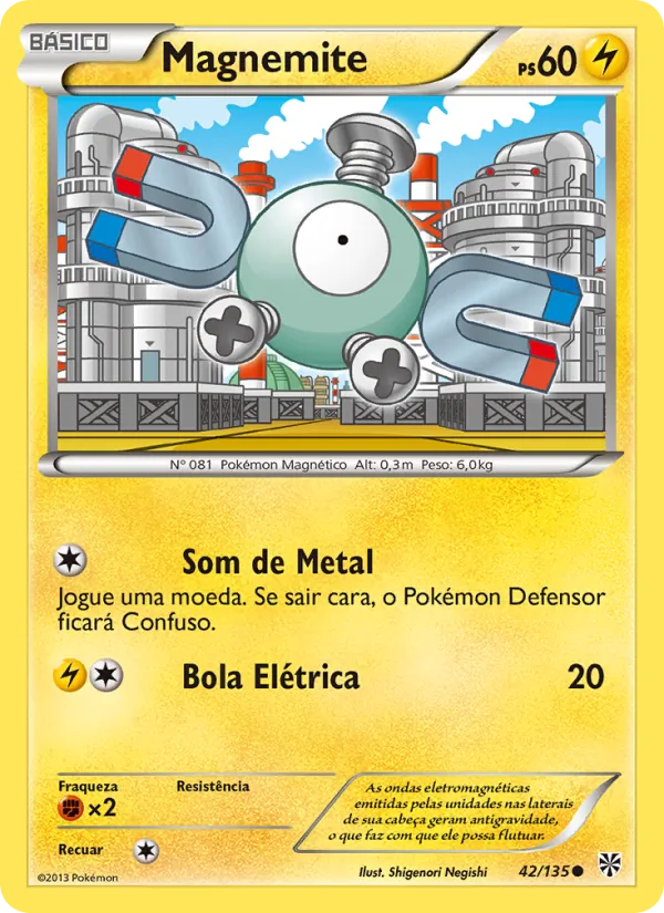 Magnemite · Tempestade de Plasma