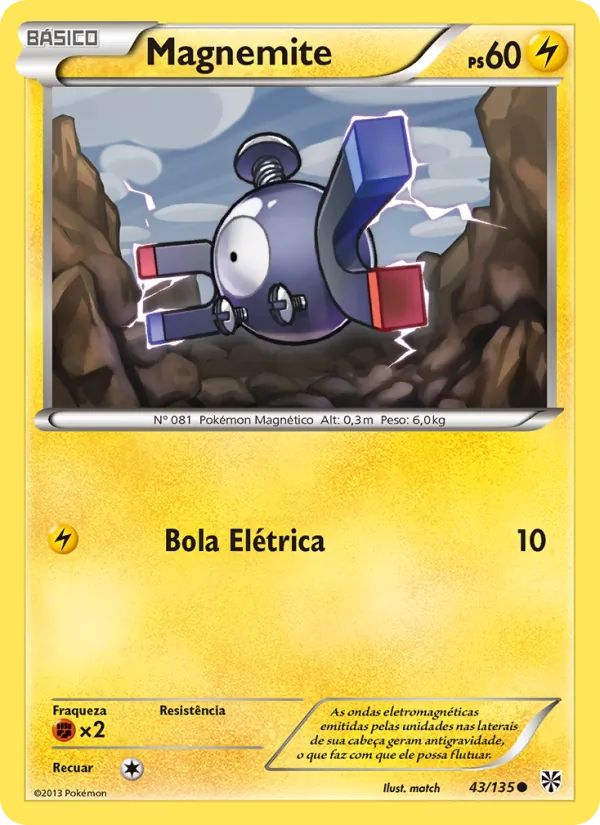 Magnemite · Tempestade de Plasma