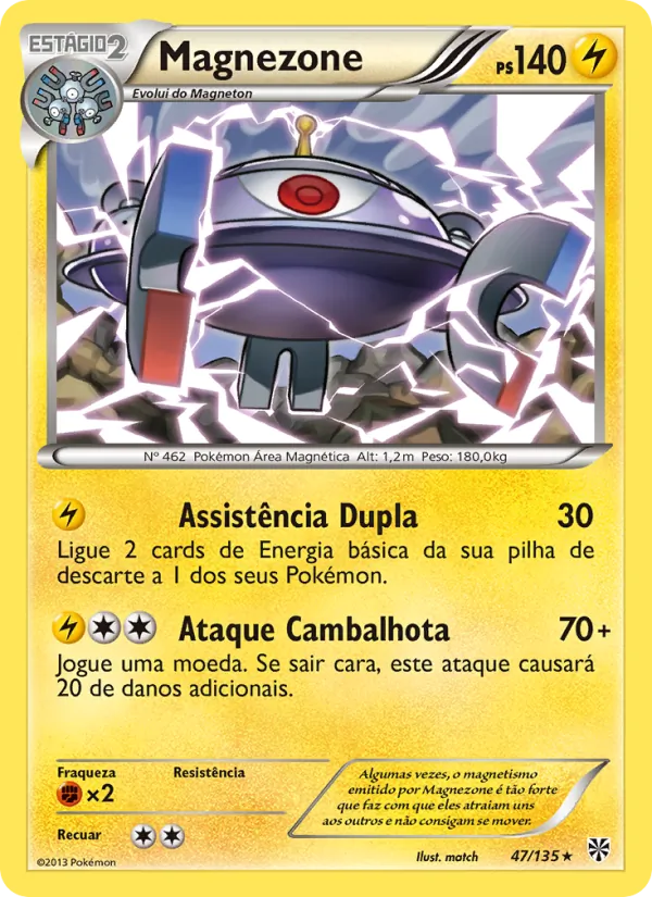 Magnezone · Tempestade de Plasma