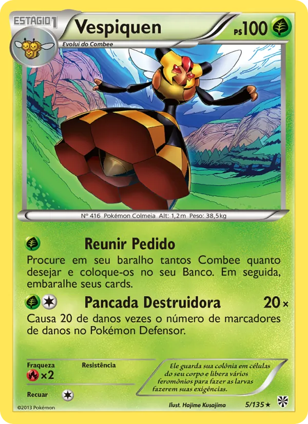 Vespiquen · Tempestade de Plasma