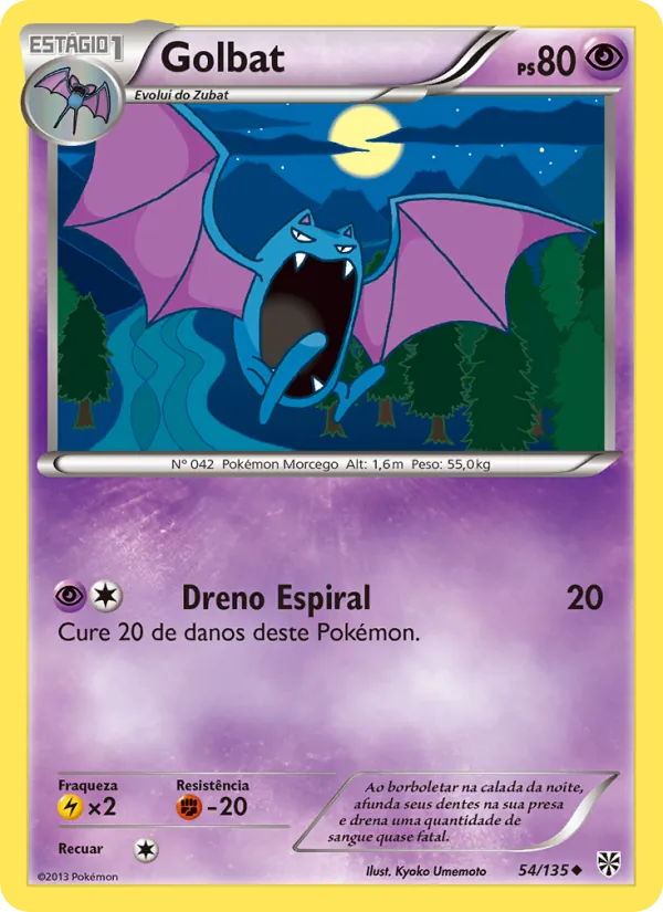 Golbat · Tempestade de Plasma