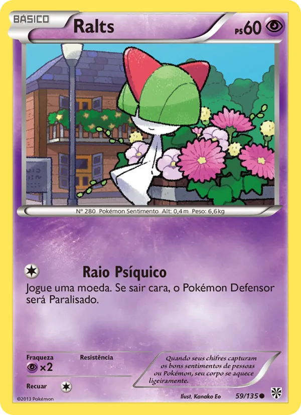Ralts · Tempestade de Plasma