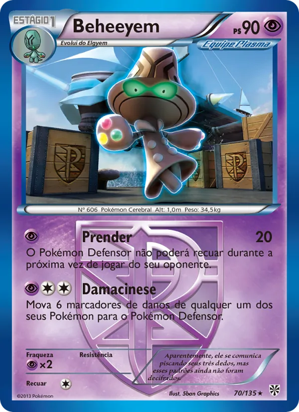 Beheeyem · Tempestade de Plasma
