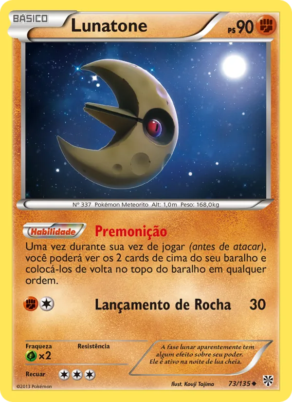 Lunatone · Tempestade de Plasma