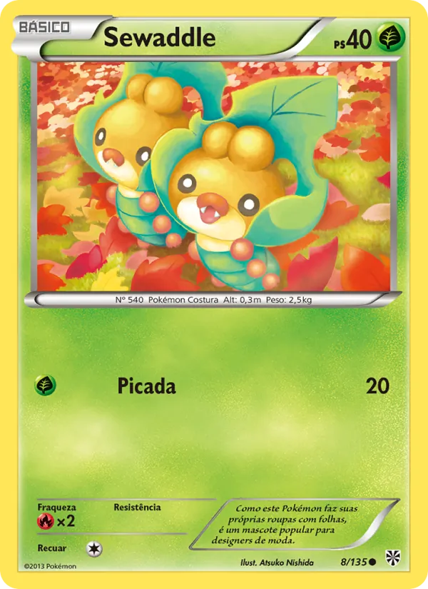 Sewaddle · Tempestade de Plasma