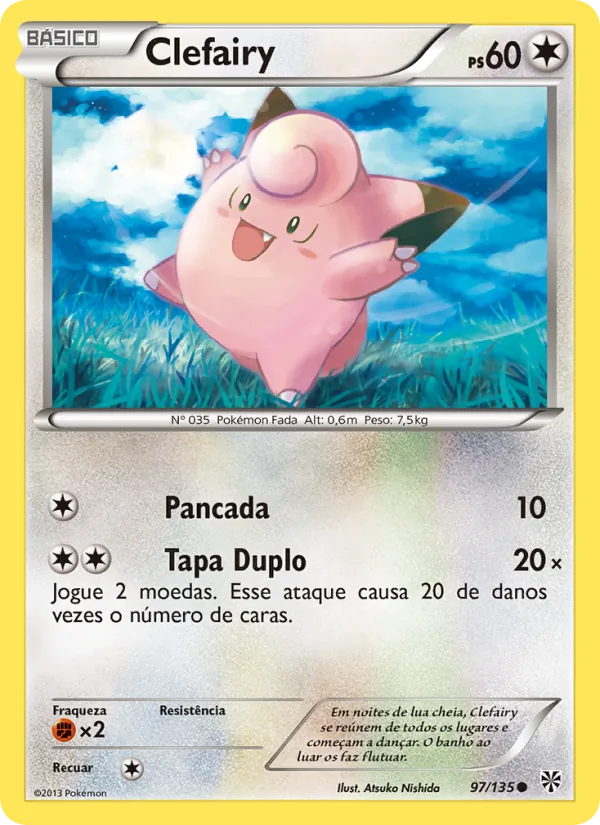 Clefairy · Tempestade de Plasma